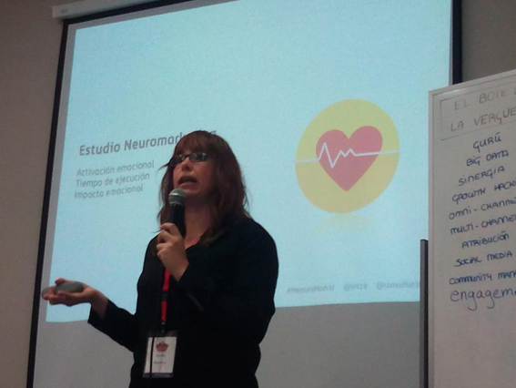 Sandra Navarro en Measure Camp Madrid